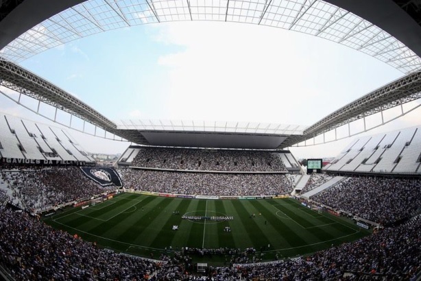 The World Cup arena in São Paulo