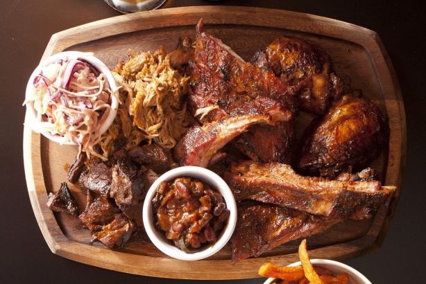 Feast: Bodean's meaty American flavours are on the menu for Belt & Braces