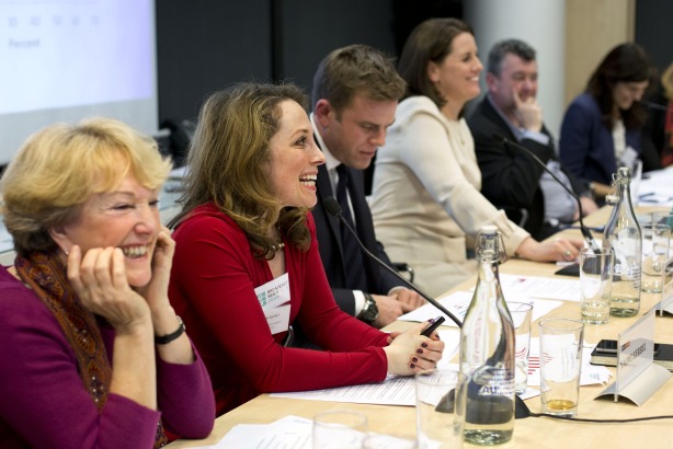 Broadcast Ready: Panel discuss poll findings (Credit: Jess Hurd/reportdigital.co.uk)