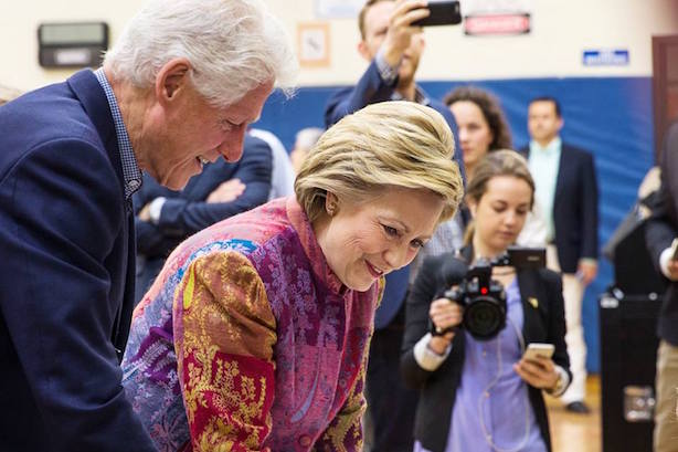Hillary Clinton's win in New York all but sealed the Democratic nomination for her. (Image via the Clinton campaign's Facebook page).