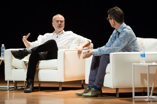 Nick Denton at Percolate's Transition Conference on Tuesday.