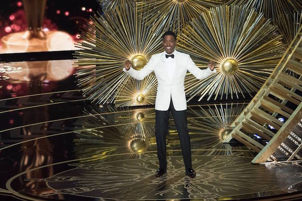 Chris Rock hosted this year's Oscars amid the #OscarsSoWhite controversy.