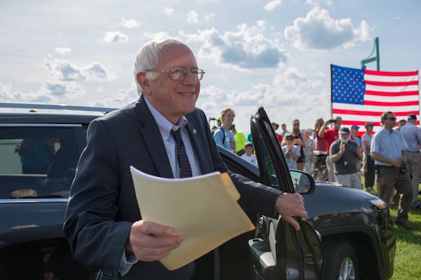 Bernie Sanders will outline a path forward for supporters on Thursday night. (Image via the Sanders campaign's Facebook page).