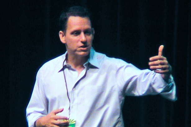 Peter Thiel (Image via Wikimedia Commons, By David Orban from Italy - Peter Thiel, CC BY 2.0)