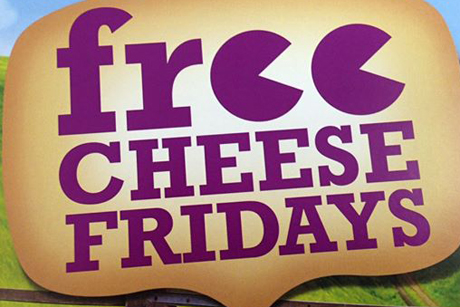 Wyke Farms: Has registered the Free Cheese Friday trademark