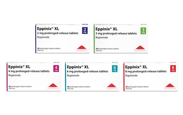 The starting dose of Eppinix XL (ropinirole) is 2mg once daily for the first week.
