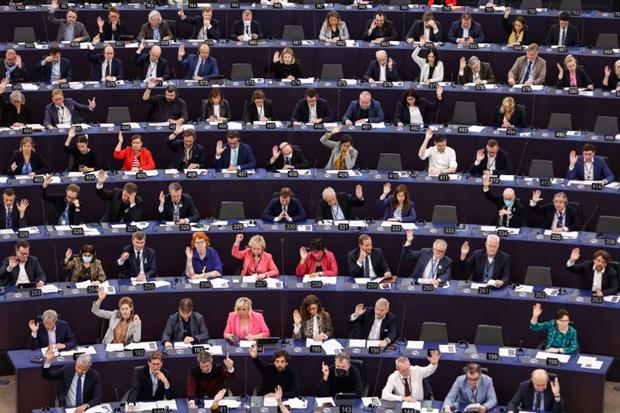 MEPs voting in a plenary session this week. The European Parliament is calling for a transnational list of candidates for the next election. Photo: Mathieu Cugnot / EP