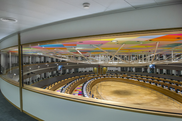 General EU council building inside (EU)