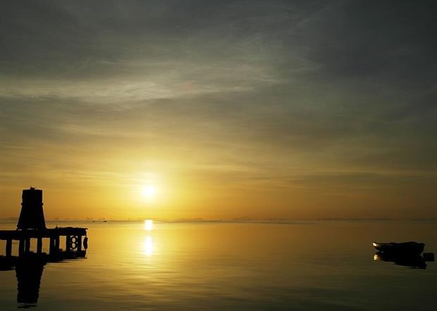 Nature: Dawn over Mar Menor, Spain (Image: Sopasconhonda / Wikimedia Commons)
