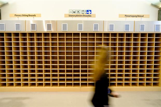 European Parliament: more than 100 programs cancelled due to coronavirus (Photo by Thierry Monasse/Getty Images)