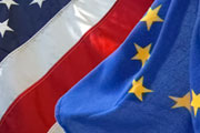 EU and US flags (photograph: openDemocracy, CC-BY SA 2.0)