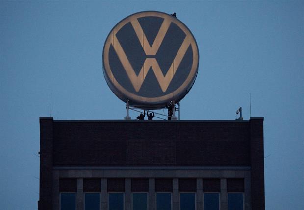 VW headquarters in Wolfsburg, Germany. The carmaker's 'defeat devices' have caused years of legal woes. Photo: Julian Stratenschulte / dpa / AFP via Getty
