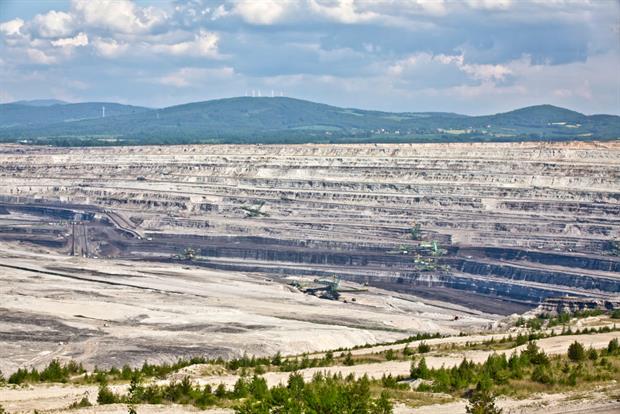  The Turów lignite mine in Poland has been disrupting the water table in neighbouring Czechia. Photo by Frank Hoensch/Getty Images