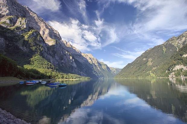 Nature: Klöntalersee, Switzerland (Image: Hans Bühler / Gemeinde Glarus)