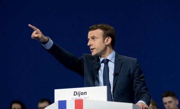France - Macron addresses audience (Flickr)