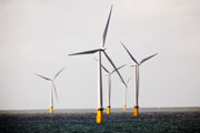 Renewable energy: offshore wind. Credit: Dong Energy