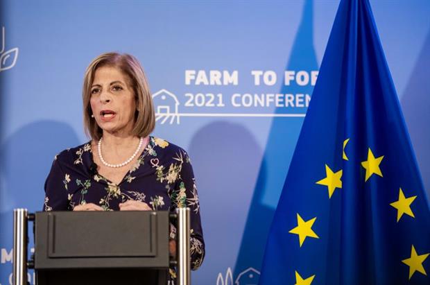 Health commissioner Stella Kyriakides promised the Farm-to-Fork Strategy “will be emblematic of the change we want to achieve, and of the way we want to achieve it”. Photo: Jennifer Jacquemart / EC