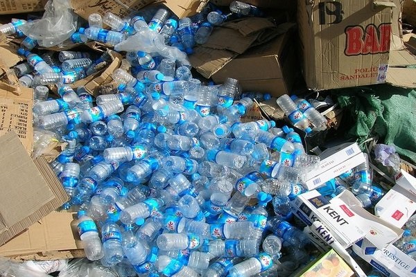 Waste - plastic bottles