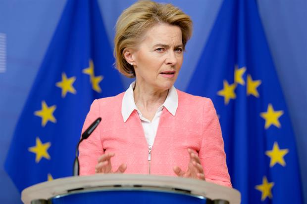 Ursula von der Leyen: ‘We are acting today to make the EU the world's first climate neutral continent by 2050’ (Photo by Thierry Monasse/Getty Images)