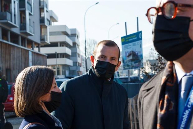 Environment commissioner Virginijus Sinkevicius on a visit to Grenoble last weekend. The official has said reforms to REACH will help the EU meet its 'zero pollution' goal. Photo: EC - Audiovisual Service