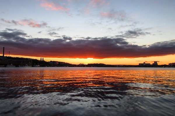 Water - Stockholm Sunset (JR)