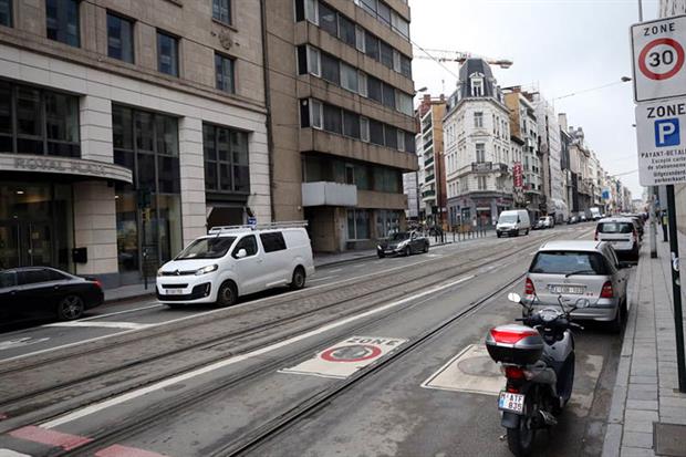 A speed limit of 30km/h has been introduced everywhere but a handful of major traffic arteries in Brussels (Photo by Dursun Aydemir/Anadolu Agency via Getty Images)