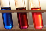 Chemicals, test tubes CCA SA3. Credit: Armin K├╝belbeck