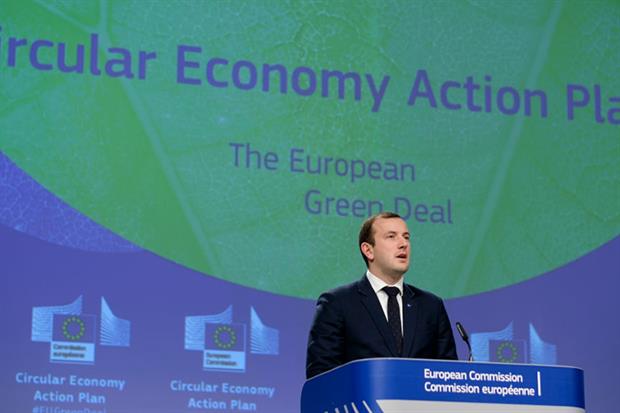 Virginijus Sinkevičius: 'The new plan will make circularity the mainstream in our lives' (Photo by Thierry Monasse/Getty Images)