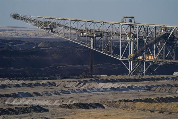 A bucket excavator at the Welzow Sued open-pit coal mine in September. Lignite supplies a majority of Europe's total coal consumption. Photo by Sean Gallup/Getty Images