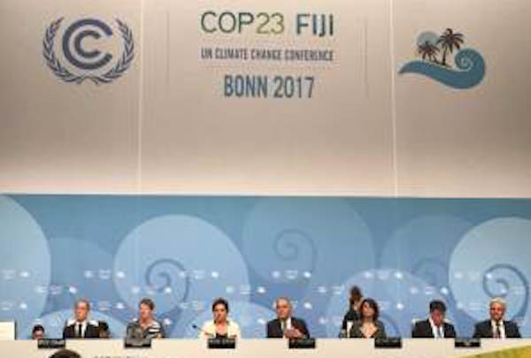 COP23 panel talk (UN)