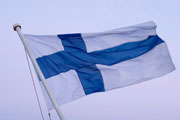 Flag, Finland. Credit: Photodeus CC-BY-2.0