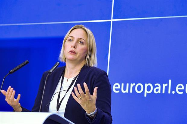 Jytte Guteland: vote is a ‘historic moment’ (Image credit: Benoit BOURGEOIS, © European Union 2020 - Source : EP)