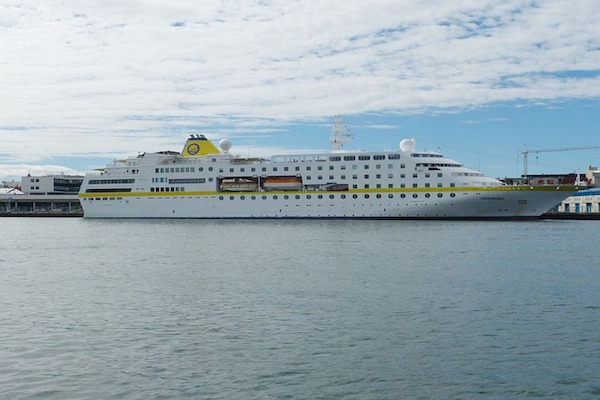 Transport - Cruise ship in Reykjavik port