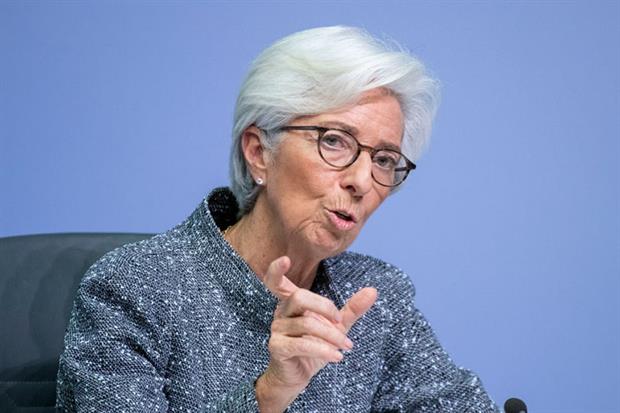 Lagarde: Oil and gas giants Shell, ENI, Total, Cepsa and OMV are among the major emitters that the ECB has added to its balance sheet (Photo by Thomas Lohnes/Getty Images)
