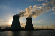 Industrial emissions, cooling towers