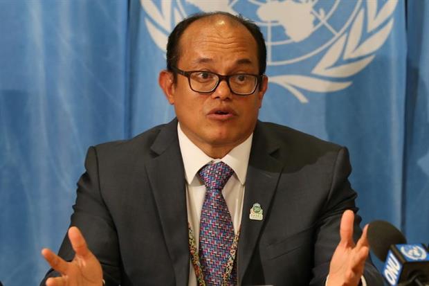 Dr Rolph Payet on a group approach to banning chemicals: “I think there will be cases where you can tackle a group of chemicals in one go.” Photo: BRS MEAS