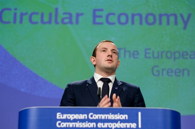 Sinkevičius: 'Only by changing the economic model can we expect success' (Photo by Thierry Monasse/Getty Images)