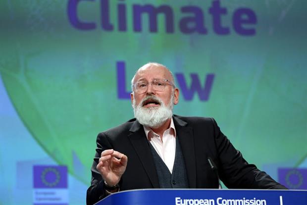 Timmermans: climate law will be Europe’s “guiding principle” through the recovery (Photo by Dursun Aydemir/Anadolu Agency via Getty Images)