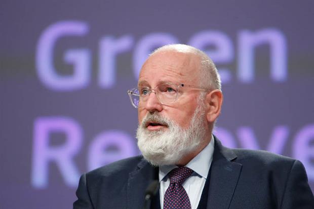 Timmermans: ‘We have to have something to offer our kids as well’ (Photo by ARIS OIKONOMOU/POOL/AFP via Getty Images)