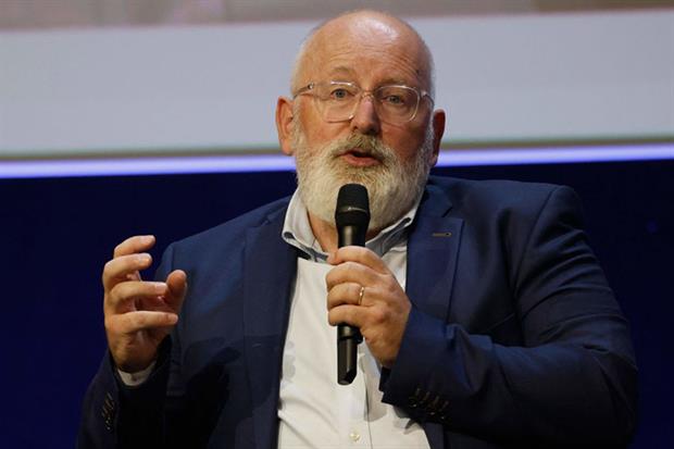 Timmermans: ‘We will have to reinvent regulation’ (Photo by LUDOVIC MARIN/AFP via Getty Images)