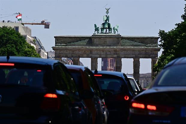 Emissions: CO2 output of new cars sold in Europe was down 12% last year compared to 2019 (Photo by TOBIAS SCHWARZ/AFP via Getty Images)