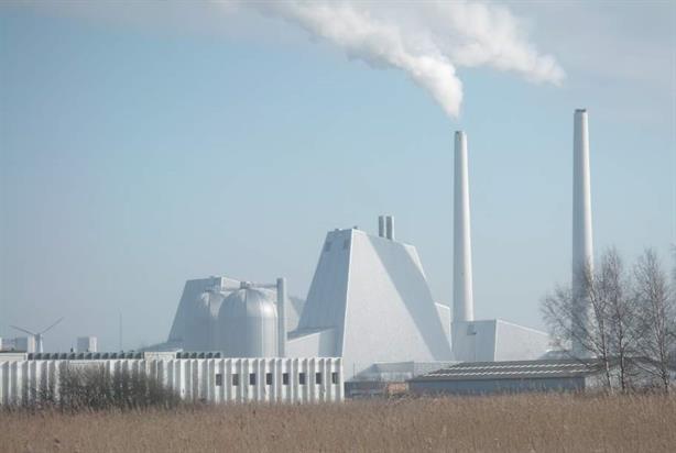 The biomass-fired plant