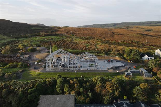 The biomass centre at Bunnahabhain Distillery is expected to be operational by spring 2022
