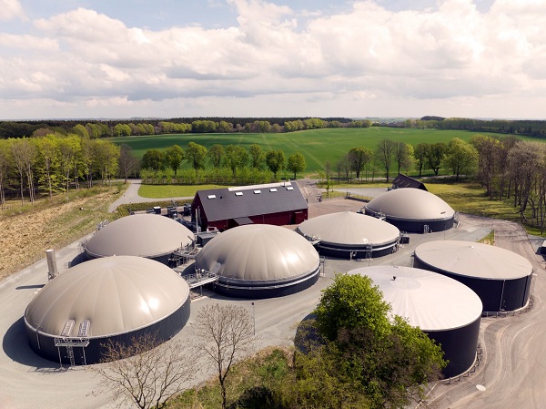The biogas plant
