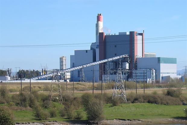 West Offaly power station. Photograph: Sarah777/Wikimedia Commons