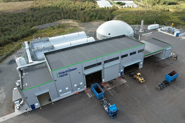 The biogas plant 