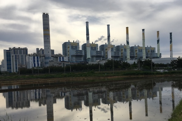 South Korea depends on coal for a third of its electricity demand. Photograph: Solutions For Our Climate