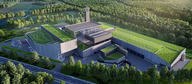 An artist's impression of the facility 