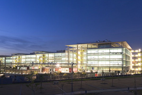 Abengoa's headquarters in Seville. Photograph: Arup