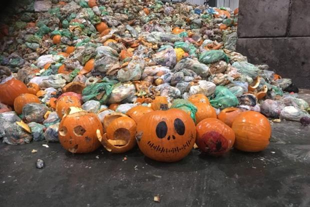 Severn Trent Green Power is expecting an influx of waste pumpkins. Photograph: Severn Trent
